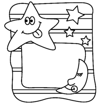 Etoiles 01 - Coloriages divers - Coloriages - 10doigts.fr